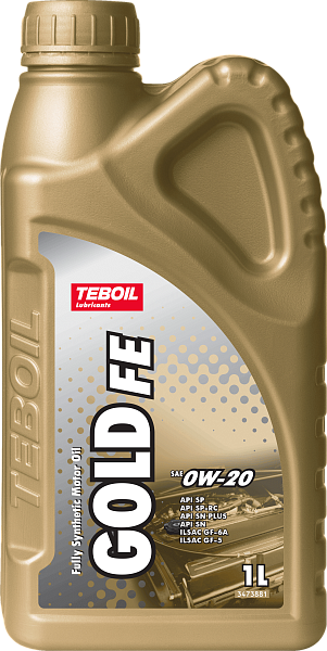 Синтетическое моторное масло TEBOIL GOLD FE 0W-20