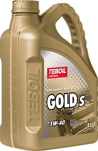 Синтетическое моторное масло TEBOIL GOLD S 5W-40