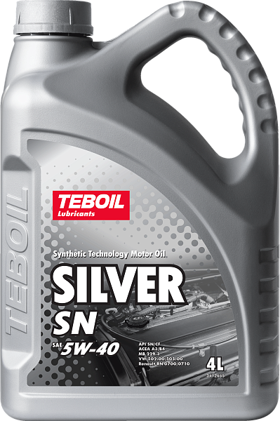 Моторное масло TEBOIL SILVER SN 5W-40