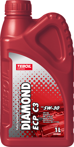 Синтетическое моторное масло TEBOIL DIAMOND ECP C3 5W-30