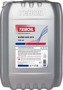 Минеральное моторное масло TEBOIL SUPER HPD ECV 15W-40
