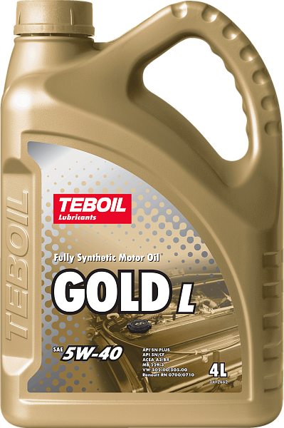 Синтетическое моторное масло TEBOIL GOLD L 5W-40