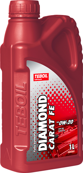 Синтетическое моторное масло TEBOIL DIAMOND CARAT FE 0W-20