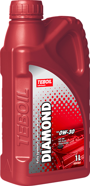 Синтетическое моторное масло TEBOIL DIAMOND 0W-30
