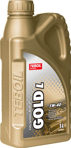 Синтетическое моторное масло TEBOIL GOLD L 5W-40