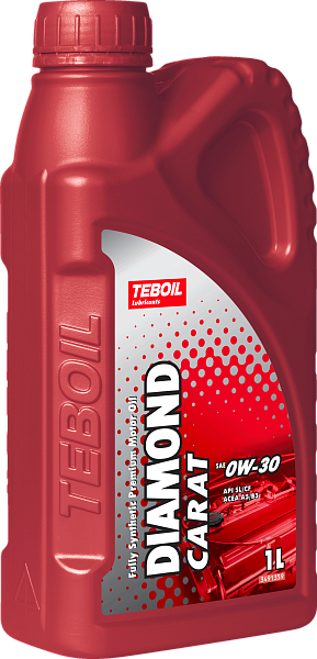 Синтетическое моторное масло TEBOIL DIAMOND CARAT 0W-30