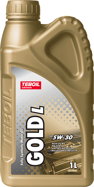 Синтетическое моторное масло TEBOIL GOLD L 5W-30