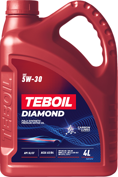 Синтетическое моторное масло TEBOIL DIAMOND 5W-30