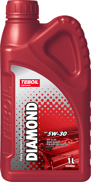 Синтетическое моторное масло TEBOIL DIAMOND 5W-30