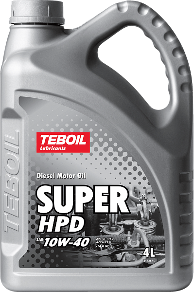 Моторное масло TEBOIL SUPER HPD 10W-40